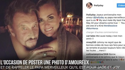 FEMME ACTUELLE - David Hallyday enfin auprès de son père pour son anniversaire