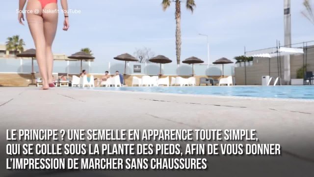 FEMME ACTUELLE - Des semelles pour marcher pieds-nus vont bientôt remplacer vos sandales