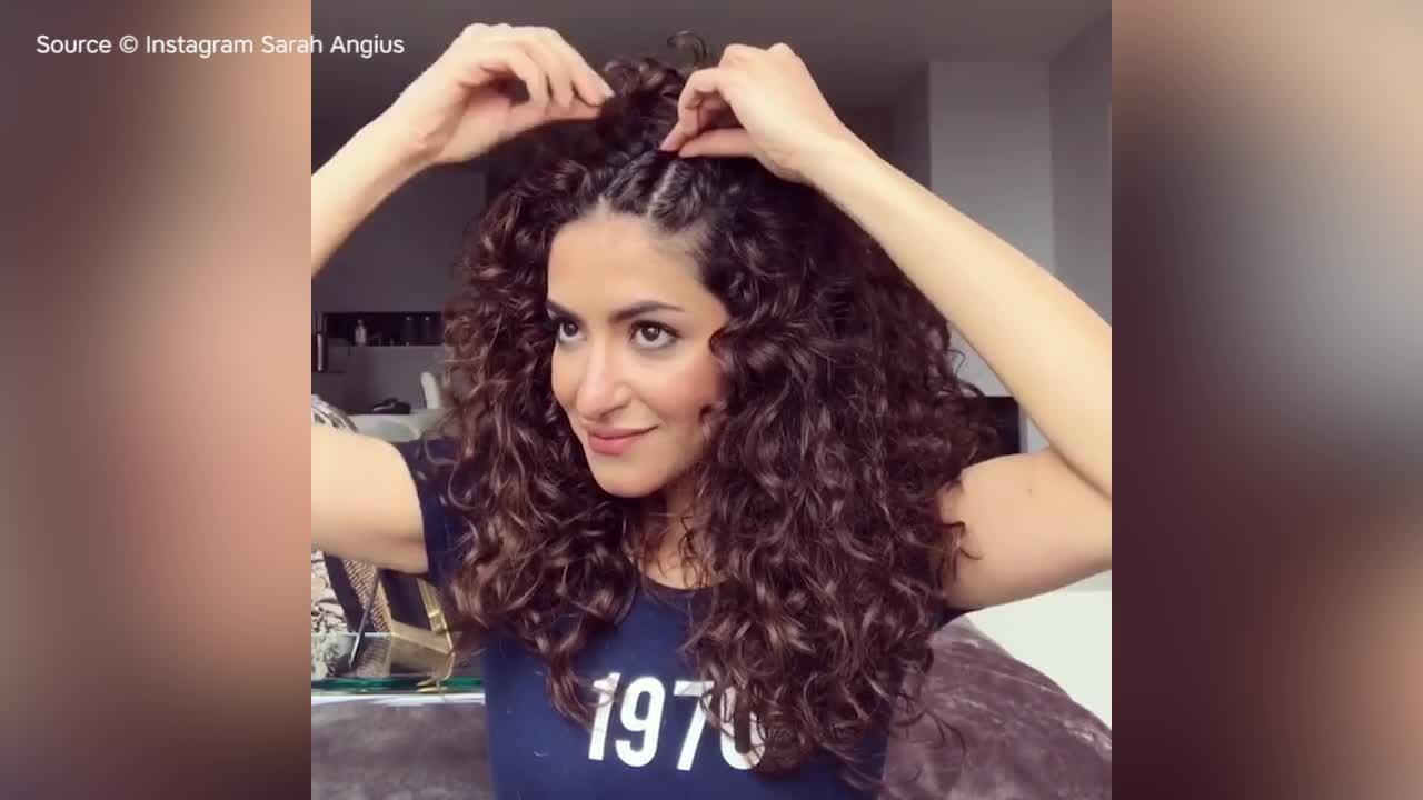 FEMME ACTUELLE - Cheveux bouclés : dévouvrez une idée de coiffure originale par sarah angius