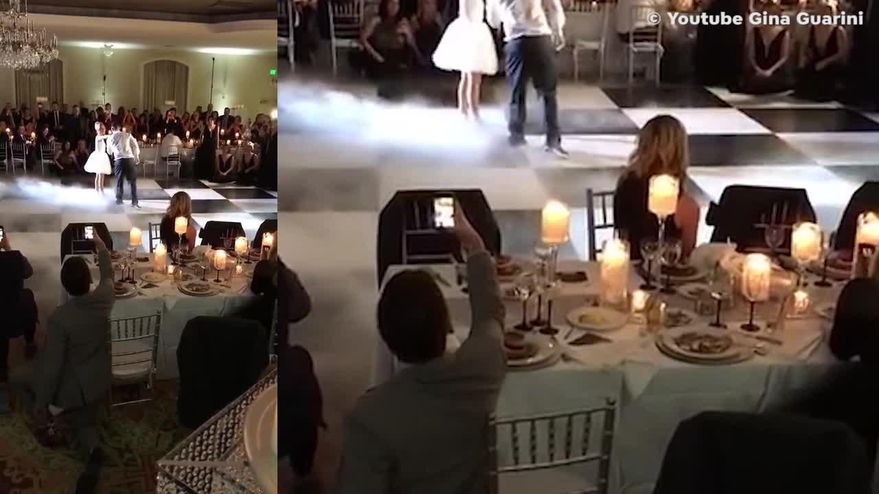 FEMME ACTUELLE - Pour son mariage, ce couple reproduit la chorégraphie de Dirty Dancing