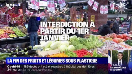 À partir du 1er janvier, la majorité des fruits et légumes ne seront plus emballés dans du plastique