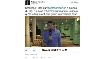 FEMME ACTUELLE - Stéphane Plaza réagit avec humour après le tag d'une de ses agences