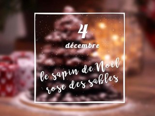 Sapin de Noël roses des sables