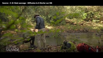 FEMME ACTUELLE - M Pokora dévoré par les sangsues dans "À l'état sauvage"