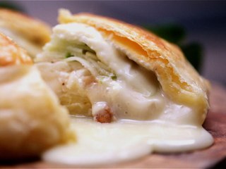 Camembert ultra coulant en croûte feuilletée