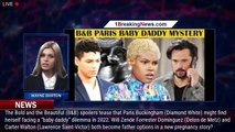 The Bold and the Beautiful Spoilers: Paris' Baby Daddy Dilemma – Zende & Carter Both Father Op - 1br