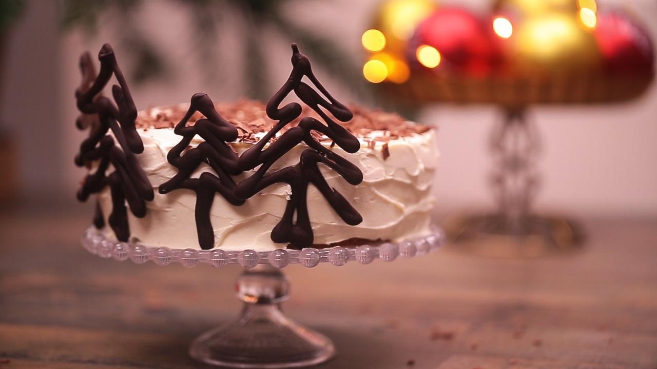 CUISINE ACTUELLE - La déco choco de la bûche | Calendrier de l'avent