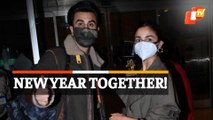 Watch Ranbir & Alia Jet Off To Celebrate New Year Amidst Marriage Rumours