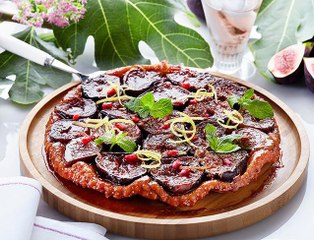 Tarte tatin aux figues