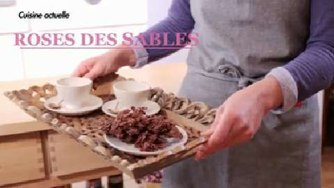 Roses des sables au chocolat facile : découvrez les recettes de Cuisine  Actuelle