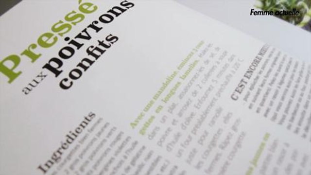 La recette de la terrine aux poivrons confits de Sonia Ezgulian