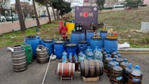 Tekirdağ’da 7 ton sahte içki ele geçirildi: 52 kişi yakalandı