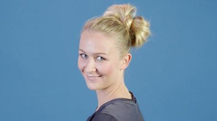 Le chignon noeud papillon
