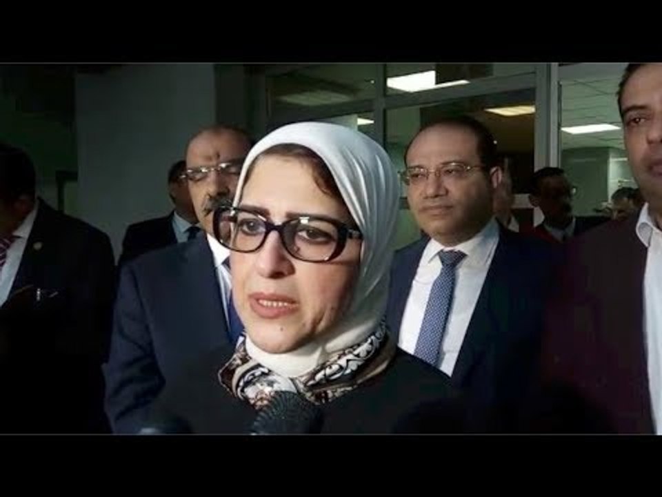 وزيرة الصحة: حالات المصابين عبارة عن كسور وحروق بينهم حالات خطيرة