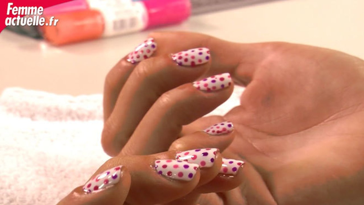 Nail art : la manucure à pois