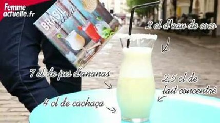 Le cocktail batida ananas-coco