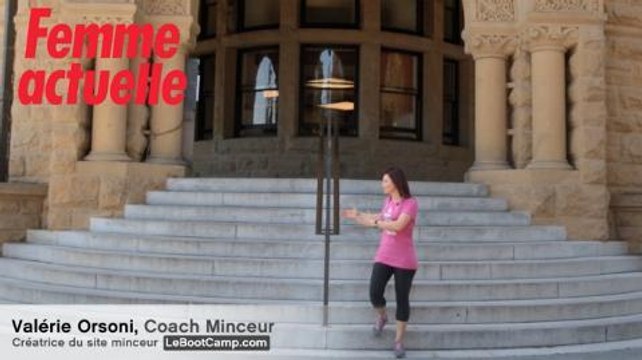 Muscler vos cuisses avec le step urbain ! Les conseils de Valérie Orsoni