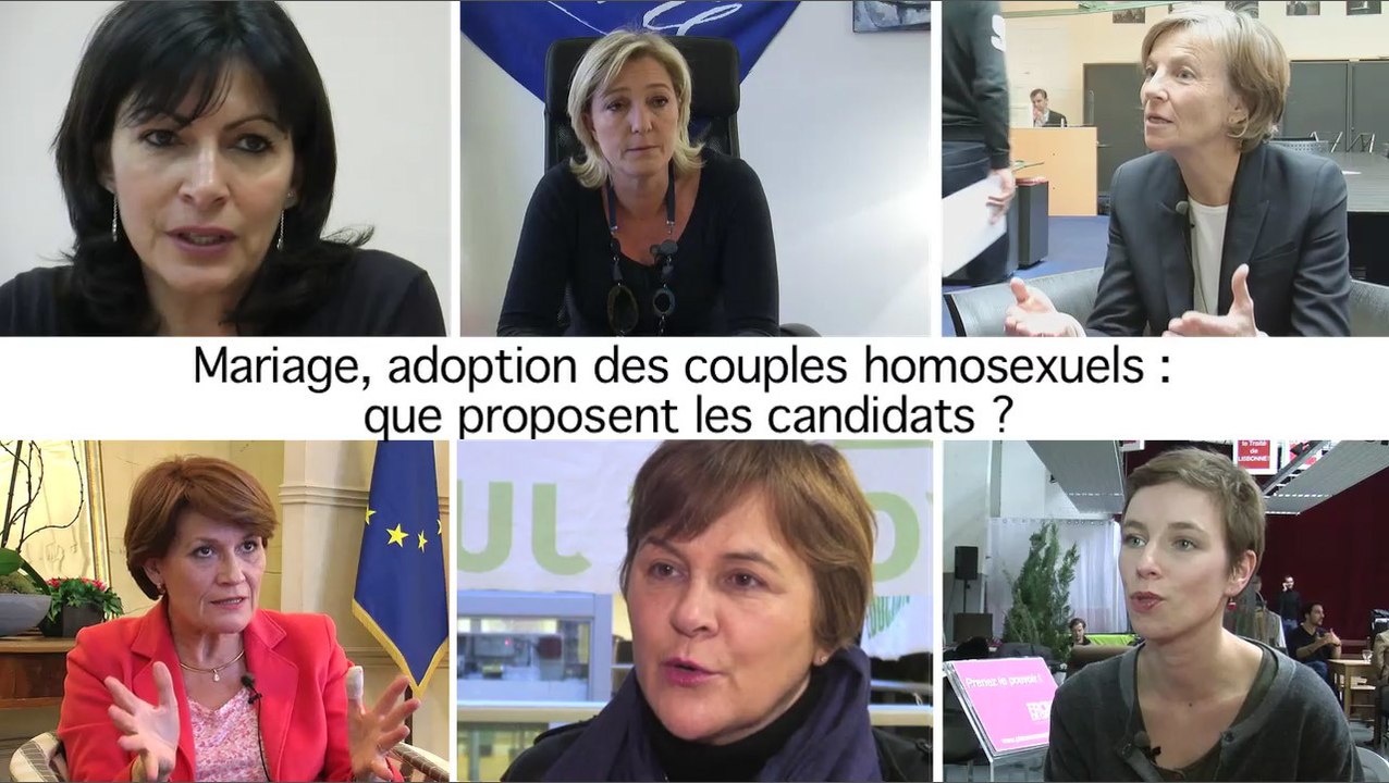 mariage homosexuel, adoption : les engagements des candidats