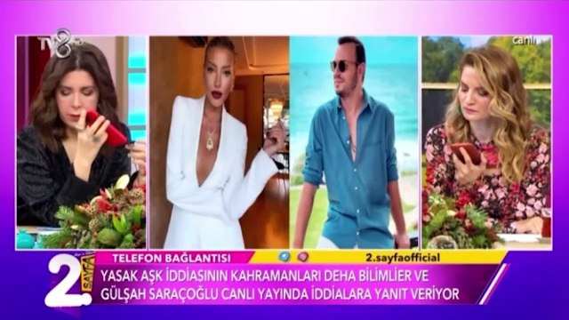 Gülşah Saraçoğlu evli olan Deha Bilimlier ile aşk mı yaşıyor