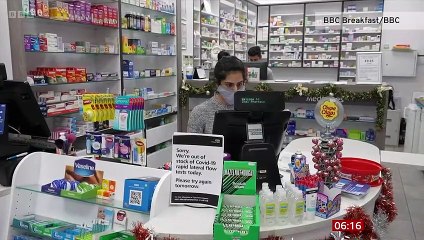 8 million Lateral flow test kits to made available in pharmacies on New Year's Eve