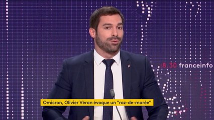 Covid-19 : le gouvernement a "engagé une chasse contre les non-vaccinés", selon le RN Julien Odoul