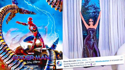 Kim Kardashian Gets Backlash As She Posts SPOILERS For Spider-Man: No Way Home
