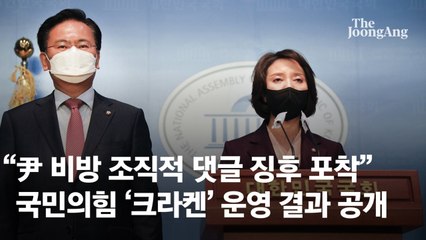 국민의힘 "'크라켄' 이용해 조직적인 윤석열 비방 댓글 확인"