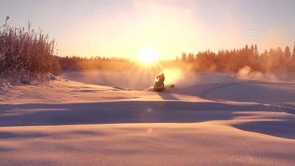 Rusya'nın Oymyakon kentinde hava sıcaklığı eksi 60 derece