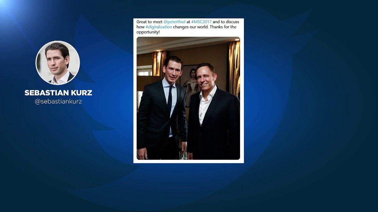 „Thiel Capital“: Sebastian Kurz arbeitet künftig in Kalifornien für ehemaligen Trump-Berater