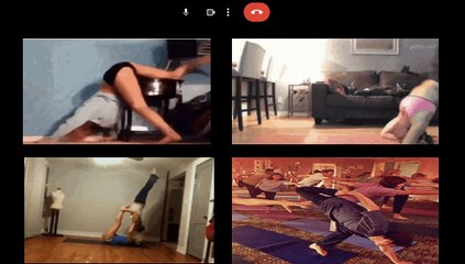 Cours de yoga en ligne - Réunions sans limites