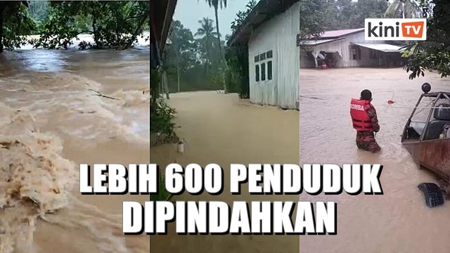 Jeli kembali dilanda banjir, lebih 600 penduduk dipindahkan