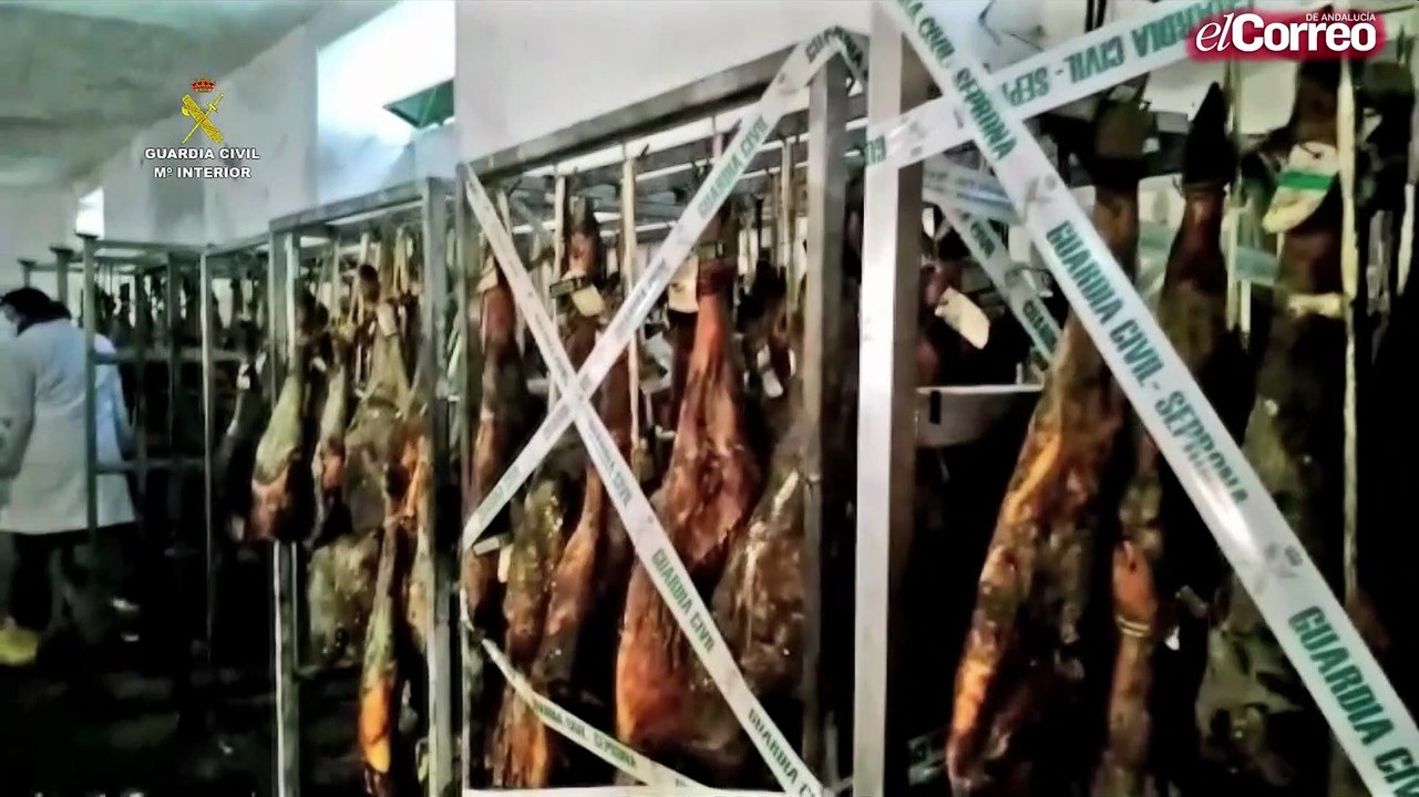 Incautadas más de mil paletas y jamones con falsos precintos de ser ibéricos