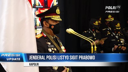 Kapolri Berikan Anugerahan Tanda Kehormatan Bhayangkara Pratama