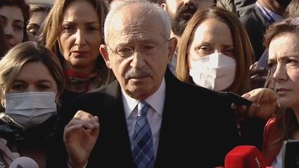 Son Dakika: Kılıçdaroğlu'ndan, içeri alınmadığı MEB'in önünde zehir zemberek sözler: Bu şeytanlarla hesaplaşmak boynumun borcu