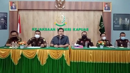 Kejari Kapuas Paparkan Capaian Kinerja Sepanjang 2021