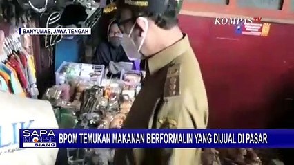Sidak Pasar Jelang Tahun Baru, BPOM Temukan Ikan Berformalin dan Makanan Mengandung Pewarna