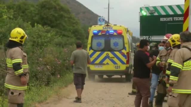 Nueve personas pierden la vida en Chile a causa de un accidente de tráfico