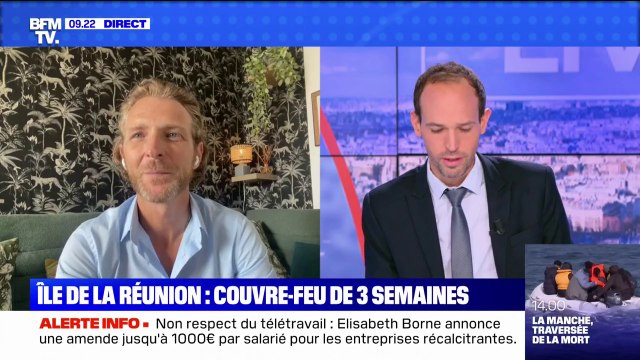 Omicron: sur l'île de la Réunion, un couvre-feu va être instauré pour 3 semaines