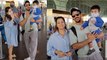 Tv Actress Anita Hassanandani मुम्बई एयरपोर्ट पर बेटे और पति Rohit संग हुईं Spott | FilmiBeat