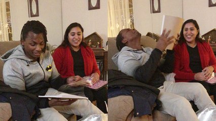 'BIG Black Panther fan gets the 'Greatest Christmas Gift' from sister-in-law '