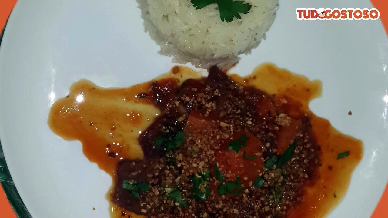 Carne seca com abóbora