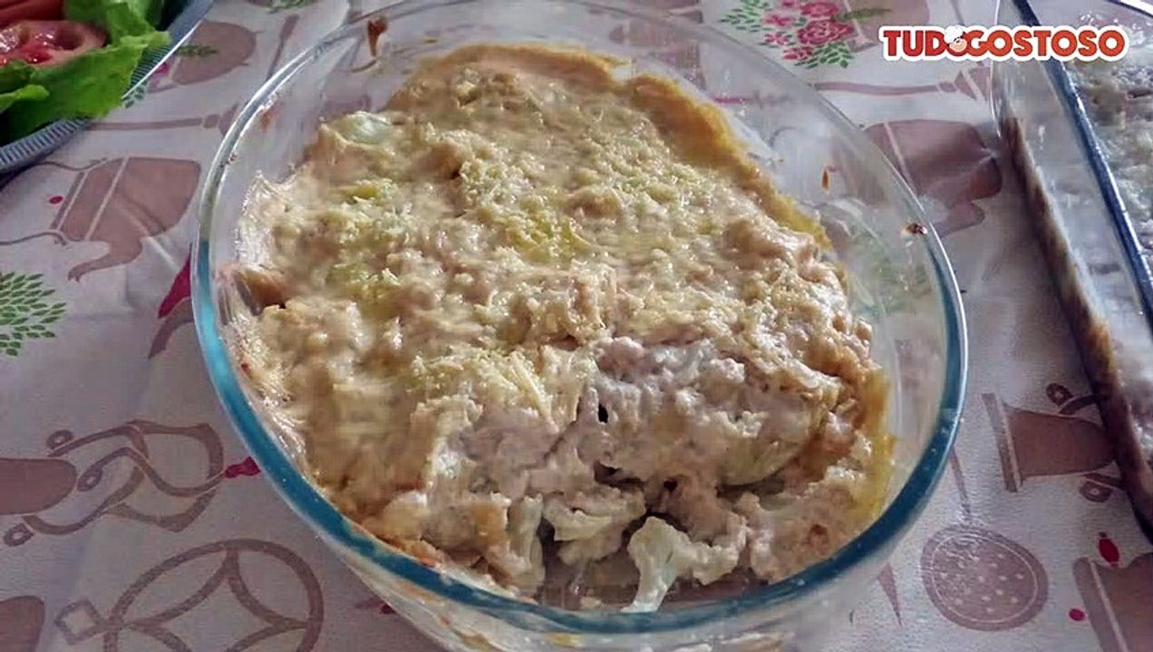 Couve-flor ao creme branco