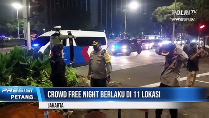 Polda Metro Jaya Berlakukan Crorwd Free Night Saat Malam Pergantian Tahun Baru