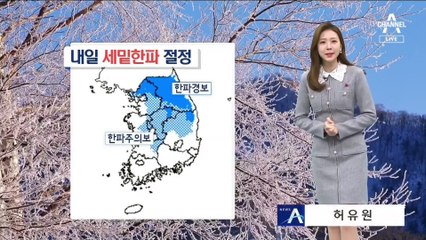 [날씨]밤까지 충청·호남 강한 눈…내일 세밑 한파 절정