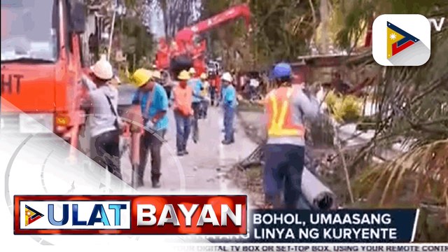 Partial power restoration sa ilang lugar sa Bohol, target isagawa bago sumapit ang 2022; Bohol Gov. Yap, inilarawan ang naging pinsala ng Bagyong Odette sa mga linya ng kuryente sa probinsya