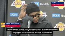 Kein Bock! Westbrook muffig nach Lakers-Pleite