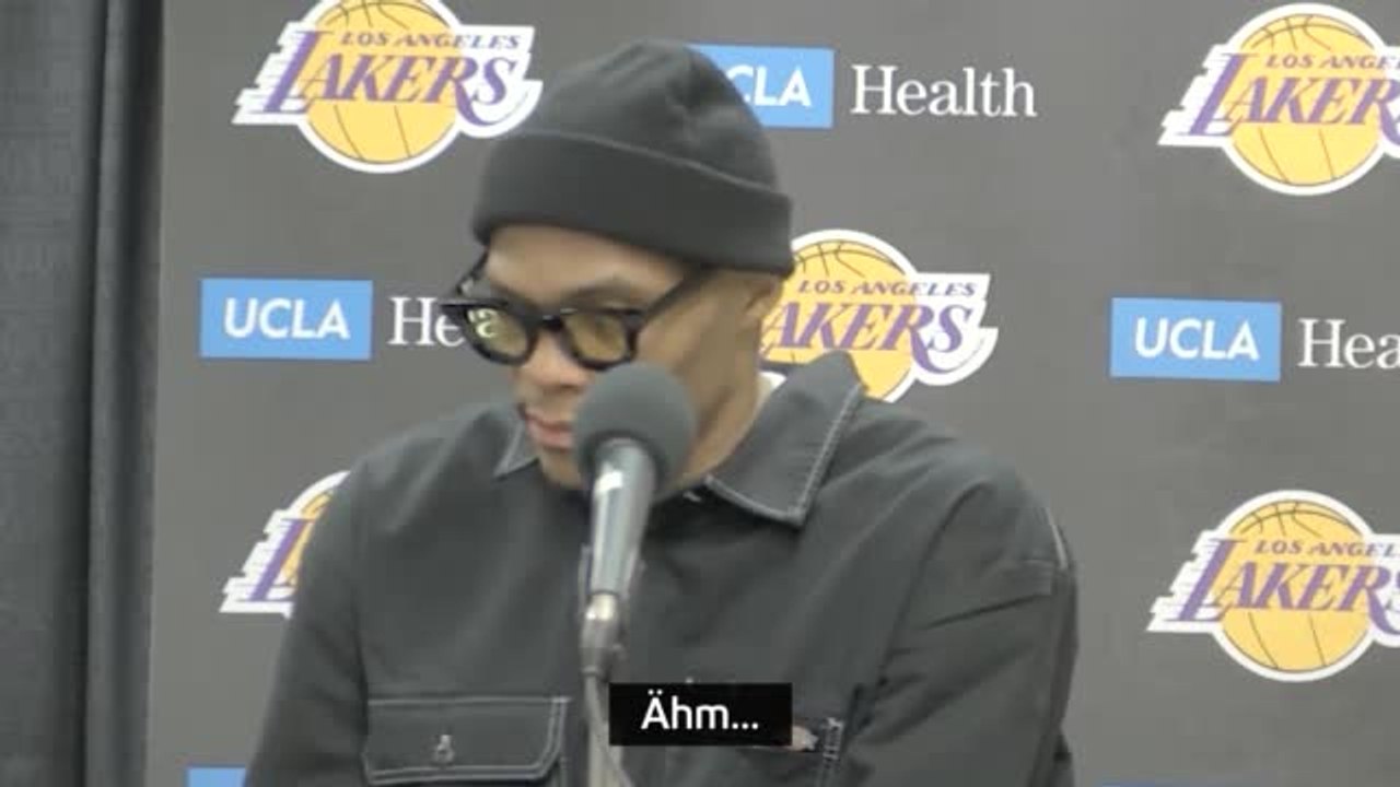 Kein Bock! Westbrook muffig nach Lakers-Pleite