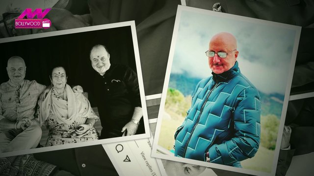 Anupam Kher's mother Dulari exposes grandson Sikander Kher