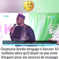 Ousmane Sonko rattrapé par la Var: "La vidéo qui fait le buzz"
