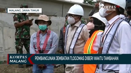 Pembangunan Jembatan Tlogomas Kota Malang Molor Dari Target